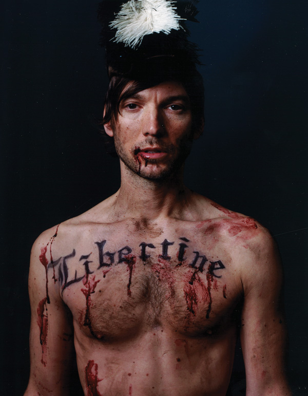 A striking advertising campaign for Libertine 